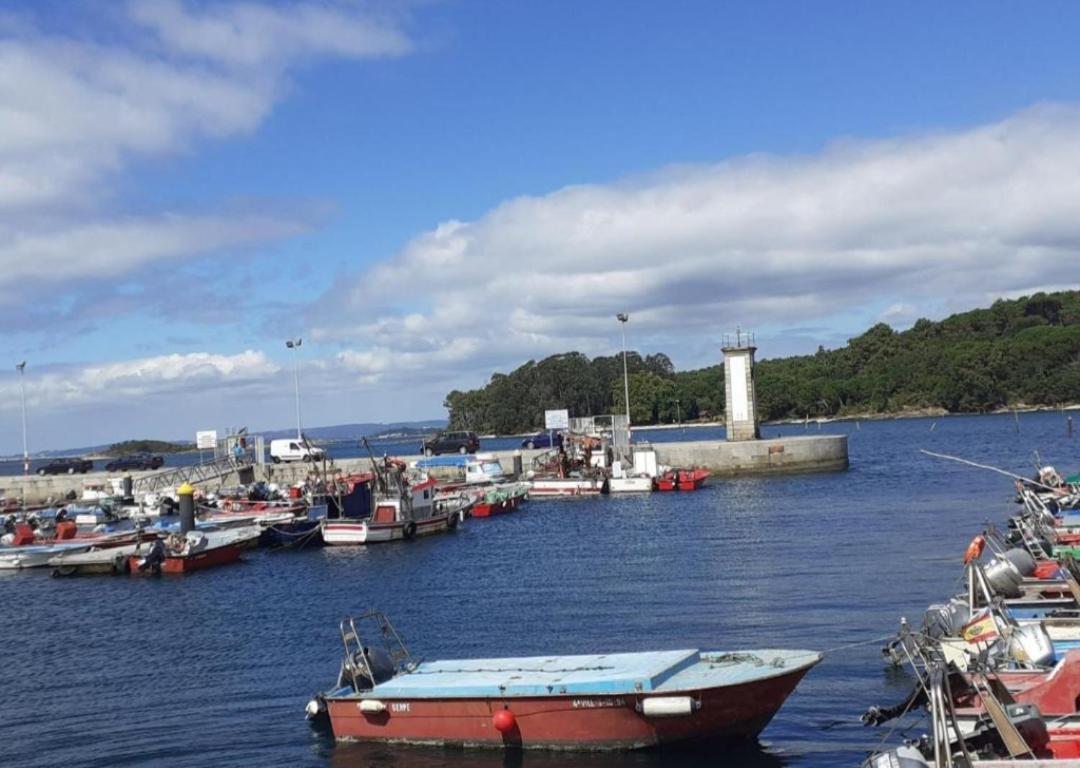 Apto Cortegada Vilagarcía de Arousa Exterior foto