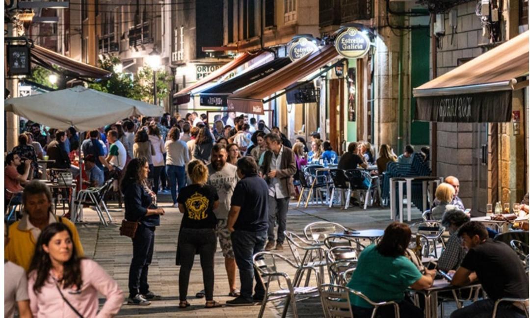 Apto Cortegada Vilagarcía de Arousa Exterior foto